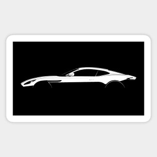 Aston Martin DB11 Silhouette Sticker